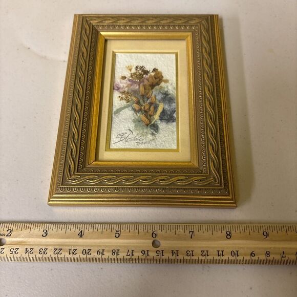 Downy Serviceberry / Canadian Wildflower Framed Signed Kathryn Reith Blake - Picture 1 of 7